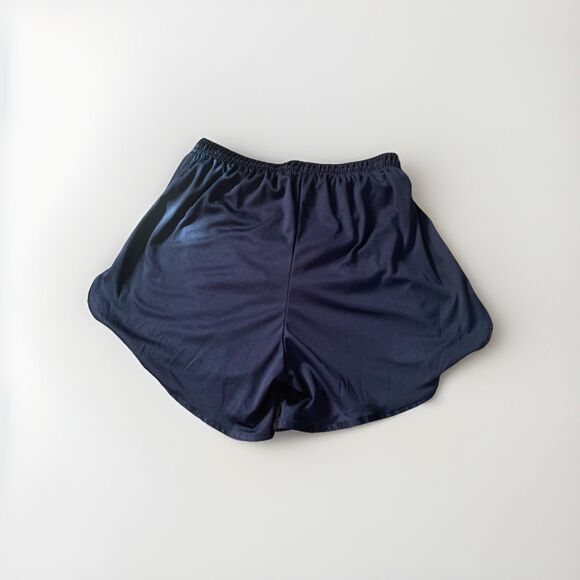 Navy Blue Nylon Running Track Shorts Alleson adult medium star RN80185 Nicaragua - Picture 4 of 4